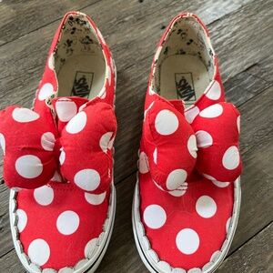 Girls Minnie Mouse Vans